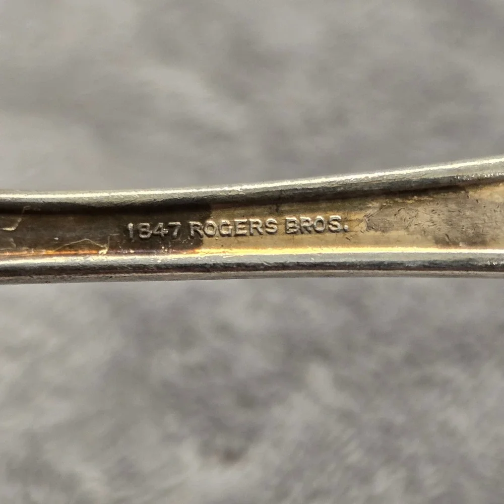 Vintage 1847 Rogers Bros & International Deepsilver Spoon Spreader Set‎ 3pc
